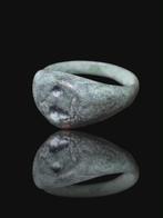 Oud-Romeins Bronze Rare Duck Seal Ring (Zonder Minimumprijs), Sieraden, Tassen en Uiterlijk
