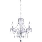 LED Kroonluchter - Trion Lucy - E14 Fitting - 3-lichts -, Ophalen of Verzenden, Nieuw, Metaal