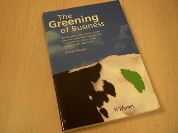 Mauser, A. -  The greening of business / druk 1 / environ... beschikbaar voor biedingen