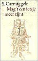 MAG T EEN IETSJE MEER ZIJN ? - PAP 9789029510523, Verzenden, Gelezen, Simon Carmiggelt