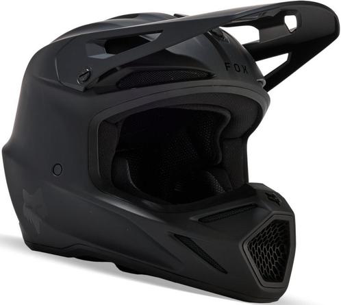 FOX V3 Solid Mat Zwart MIPS Crosshelm, Motoren, Kleding | Motorhelmen, XXL, Nieuw met kaartje, Overige merken, Offroadhelm, Verzenden