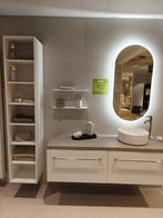 Showmodel design badmeubel met waskom mat wit 140cm - 0009, Ophalen, Nieuw, Wastafelkast