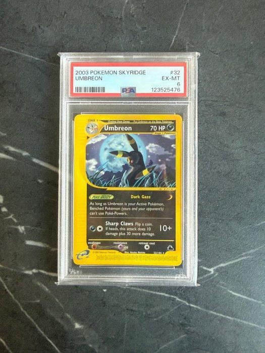 Pokémon - 1 Graded card - Umbreon #32 - PSA 6 - EX, Hobby en Vrije tijd, Verzamelkaartspellen | Pokémon