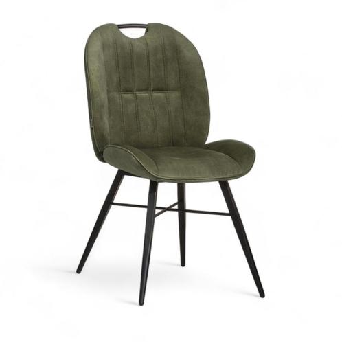 MX Sofa Eetkamerstoel Austin Goldy | Groen/Hunter |, Huis en Inrichting, Stoelen, Nieuw, Ophalen