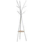 TRUUSK Kapstok van Metaal in Lichtgrijs - 45 x 45 x 180 cm -, Huis en Inrichting, Kasten | Boekenkasten, Verzenden, Nieuw