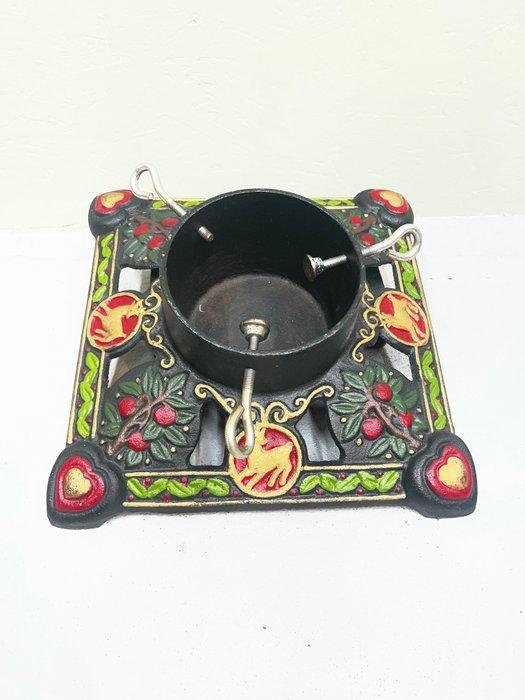 Kerstdecoratie - Gietijzer - Antieke kerstboomstandaar, Diversen, Kerst