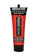 Neon Face & Body paint rood UV G.I.D 10ml, Kleding | Dames, Ophalen of Verzenden, Nieuw