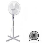 Staande ventilator + USB ventilator |  Ø 40 + 10 cm, Verzenden, Nieuw