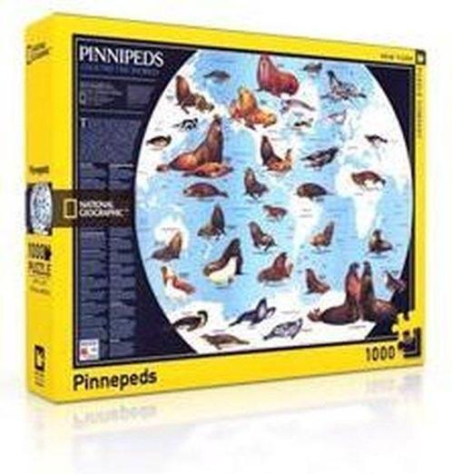 Pinnipeds - NYPC National Geographic Collectie Puzzel 1000, Hobby en Vrije tijd, Denksport en Puzzels, Verzenden