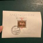 Duitse Rijk 1938 - Bloc bruine band met eerste dag stempel, Gestempeld