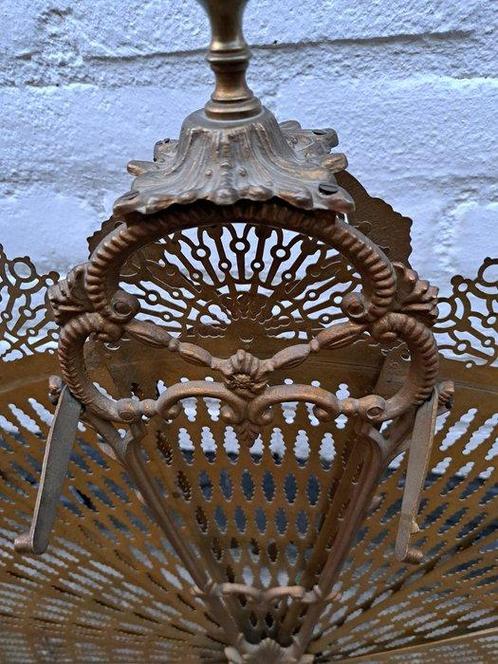 Kachel - Messing - Antiek openhaardscherm, Antiek en Kunst, Curiosa en Brocante