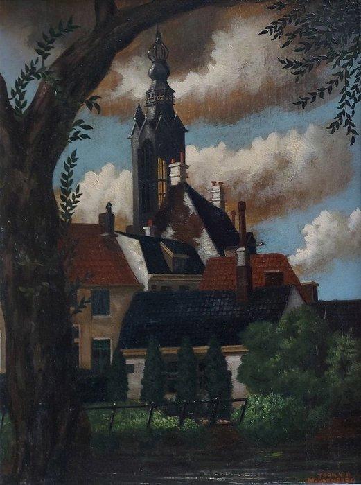 Toon van den Muysenberg (1901-1967) - Onze Lieve, Antiek en Kunst, Kunst | Schilderijen | Klassiek