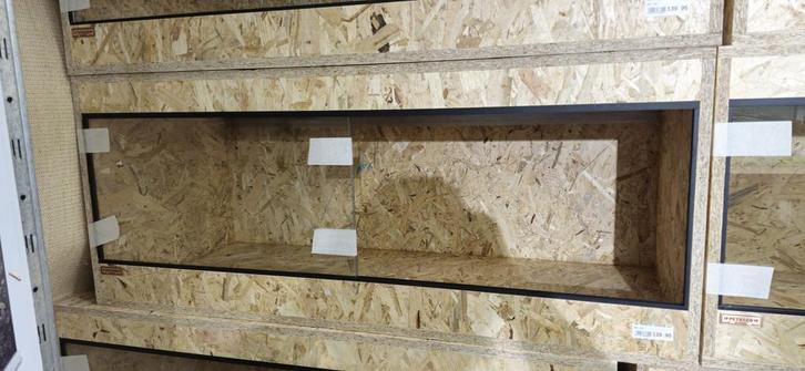 Terrarium OSB 120x50x50, Dieren en Toebehoren, Reptielen en Amfibieën | Toebehoren, Terrarium of Paludarium, Nieuw, Ophalen
