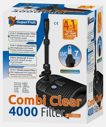SuperFish Combi Clear 4000 vijverfilter beschikbaar voor biedingen