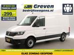 Volkswagen Crafter 35 2.0 TDI L3H3 140PK 3000kg Trekhaak Cam, Auto's, Volkswagen, Wit, Nieuw, Te koop