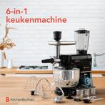 2dekans | KitchenBrothers Keukenmachine – Incl. Accessoires, Witgoed en Apparatuur, Keukenmixers, Ophalen of Verzenden, Zo goed als nieuw