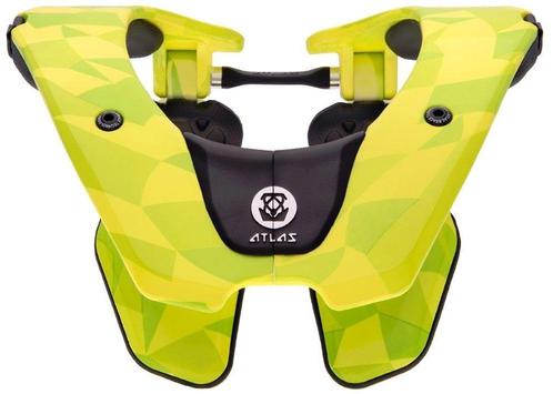 Atlas Air Nekbrace Neon Prism maat M, Motoren, Kleding | Motorkleding, Ophalen of Verzenden