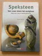 Speksteen van ruwe steen tot sculptuur stap-voor-stap NIEUW, Ophalen of Verzenden, Zo goed als nieuw