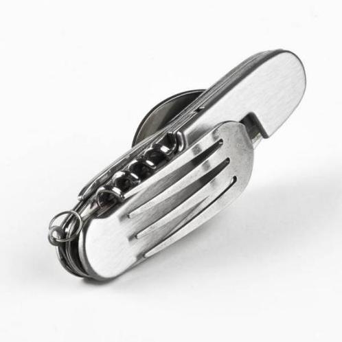 Multifunctioneel Bestek Setje Zilver - 6-in-1, Doe-het-zelf en Verbouw, Overige Doe-het-zelf en Verbouw, Nieuw, Ophalen of Verzenden