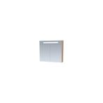 Spiegelkast Double Face Exclusive Line 80cm Legno Calore, Ophalen of Verzenden, Nieuw, Bad
