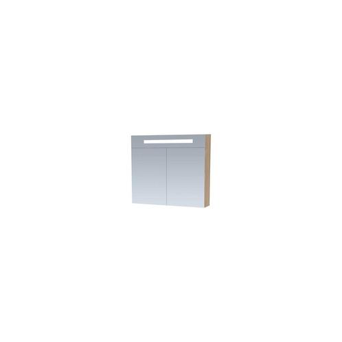 Spiegelkast Double Face Exclusive Line 80cm Legno Calore, Doe-het-zelf en Verbouw, Sanitair, Bad, Nieuw, Ophalen of Verzenden