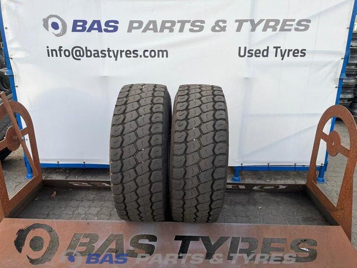 Michelin 385/65R22.5 XZY3 160 K M+S 3PMSF gebruikte set, Auto-onderdelen, Vrachtwagen-onderdelen, Gebruikt, Overige merken, Overige Auto-onderdelen