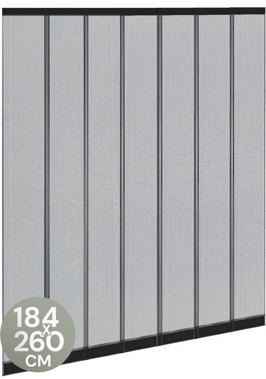 2dekans | ODADDY® Vliegengordijn Lamellenhor - 184x260 cm -, Doe-het-zelf en Verbouw, Deuren en Horren, Zo goed als nieuw, Ophalen of Verzenden