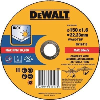 DeWalt Accessoires Extreme 2X Doorslijpschijf, Doe-het-zelf en Verbouw, Gereedschap | Handgereedschap, Ophalen of Verzenden