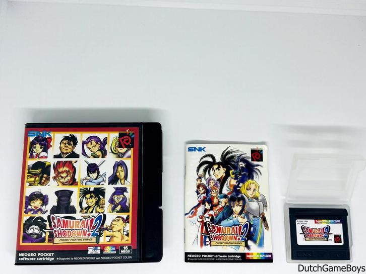 Neo Geo Pocket - Samurai Shodown 2 - PAL, Spelcomputers en Games, Spelcomputers | Overige, Gebruikt, Verzenden