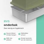 Cellavi Kattenbak RVS - Geschikt voor Grote en Kleine Katten, Dieren en Toebehoren, Ophalen of Verzenden, Nieuw