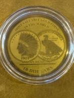 Salomonseilanden. 10 Dollars 2019 Indian Head 1907, 1/100 Oz