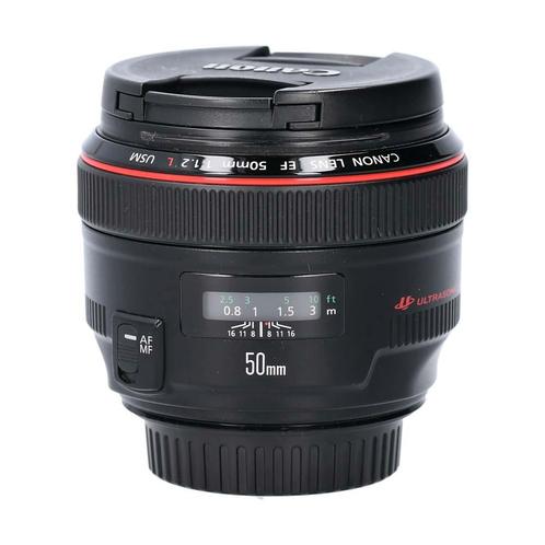 Canon EF 50mm F1.2 L USM met garantie, Audio, Tv en Foto, Fotografie | Lenzen en Objectieven, Verzenden