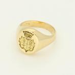 Ring - 18 karaat Geel goud - Intaglio, Sieraden, Tassen en Uiterlijk, Ringen, Nieuw