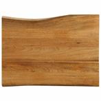 Tafelblad Mango 80x60cm | OP = OP | Project Deal!, Huis en Inrichting, Tafelonderdelen, 50 tot 100 cm, Nieuw, Tafelblad, Rechthoekig