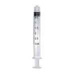 Sol-Millenium, spuit 3 Ml Luer Lock 100 stuks, Nieuw, Verzenden