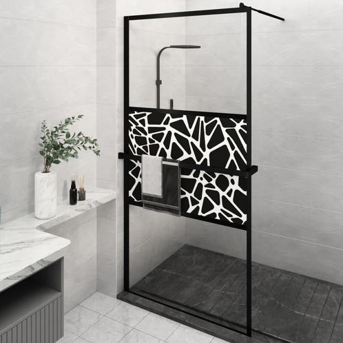 vidaXL Inloopdouchewand met schap 115x195 cm ESG-glas, Doe-het-zelf en Verbouw, Sanitair, Nieuw, Verzenden
