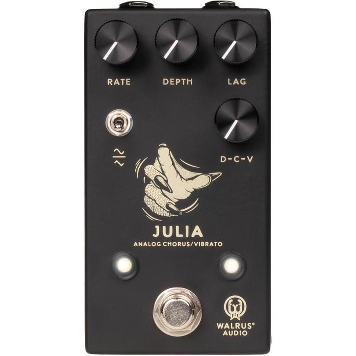 Walrus Audio Julia V2 Black Chorus/Vibrato FX Pedal, Muziek en Instrumenten, Effecten, Verzenden