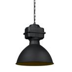 Industriële hanglamp klein mat zwart - Sicko, Huis en Inrichting, Lampen | Hanglampen, Nieuw, Overige materialen, Modern, 75 cm of meer