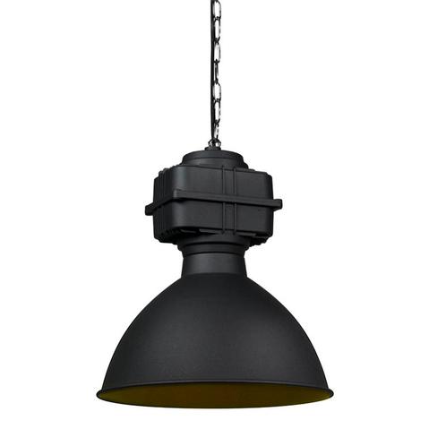 Industriële hanglamp klein mat zwart - Sicko, Huis en Inrichting, Lampen | Hanglampen, Nieuw, Overige materialen, 75 cm of meer