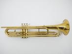 Bastrompet Getzen 300 series gelakt large bore, Ophalen of Verzenden, Gebruikt, Overige typen, Met koffer