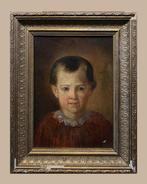 École Française (XIX) - Portrait dEnfant, Antiek en Kunst