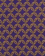 Viscose Crêpe Cirkels Paars, Nieuw, Paars