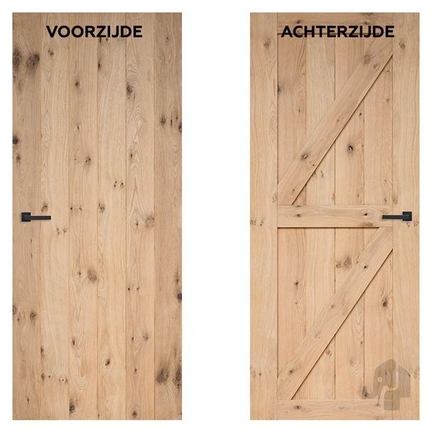 Austria binnendeur Cabana Roble Dos Links 93x231,5, Doe-het-zelf en Verbouw, Deuren en Horren, Zo goed als nieuw, Ophalen of Verzenden