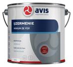 Avis ijzermenie 2,5 liter, Doe-het-zelf en Verbouw, Verf, Beits en Lak, Verzenden, Nieuw