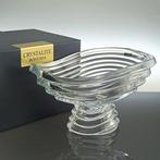 Tafelmiddenstuk - golf - Kristal - Boheems kristallen kom