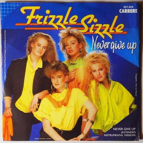 Frizzle Sizzle - Never give up - Single, Cd's en Dvd's, Vinyl Singles, Verzenden