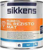 Sikkens Rubbol BL Rezisto Mat - Lichte kleuren leverbaar..., Overige kleuren, Nieuw, Ophalen of Verzenden, Lak