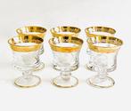Italien, Murano - Pot (6) - Medici Goud - Kristal -, Antiek en Kunst