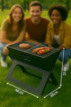 2dekans | Ceruzo Opvouwbare Budget Barbecue - Draagbaar-, Tuin en Terras, Houtskoolbarbecues, Ophalen of Verzenden, Zo goed als nieuw