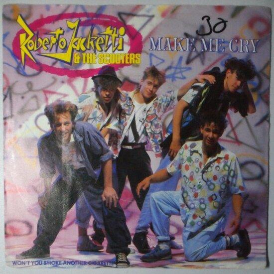 Roberto Jacketti & The Scooters - Make me cry - Single, Cd's en Dvd's, Vinyl Singles, Verzenden